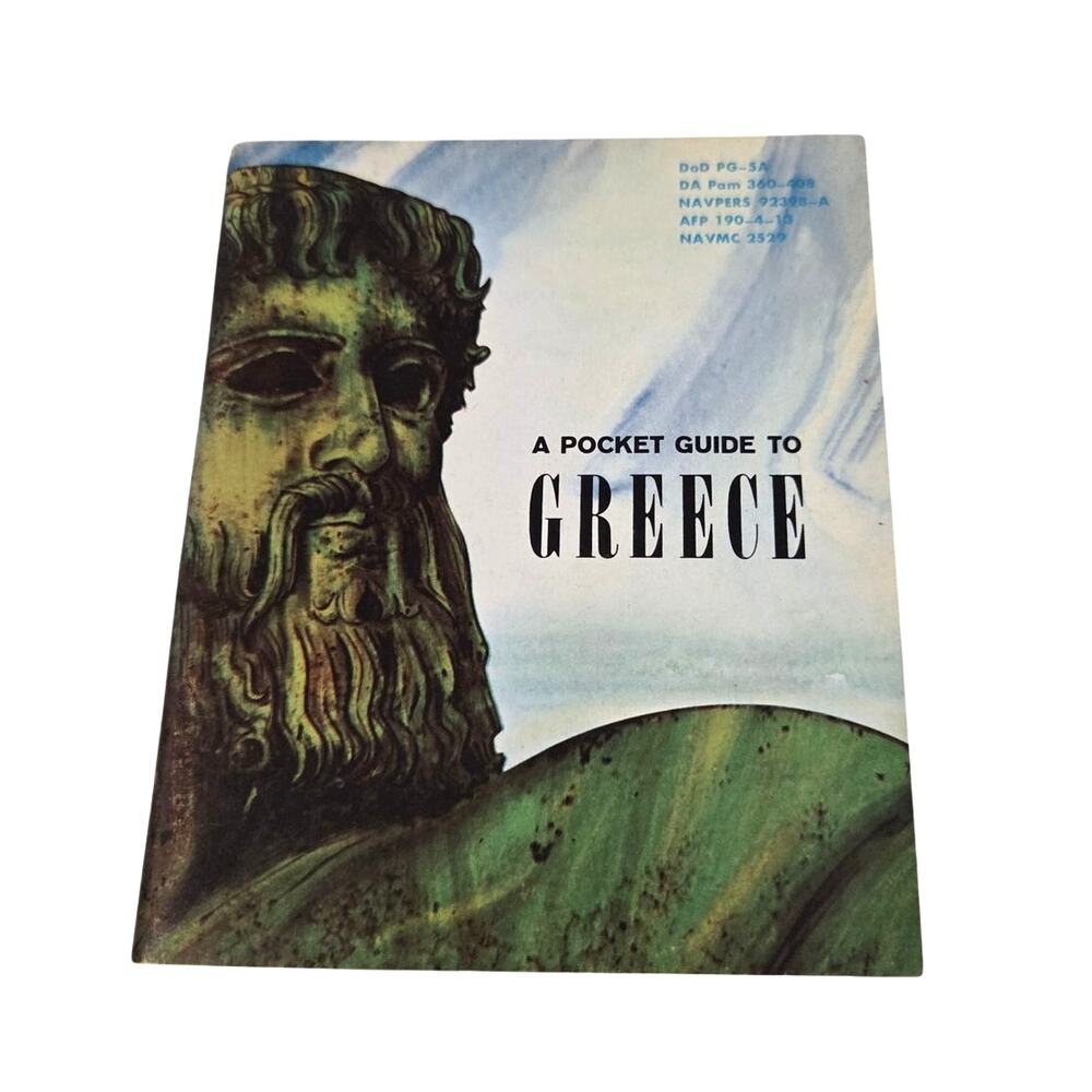 Vtg 1960 Armed Forces A Pocket Guide to Greece Military Special Forces